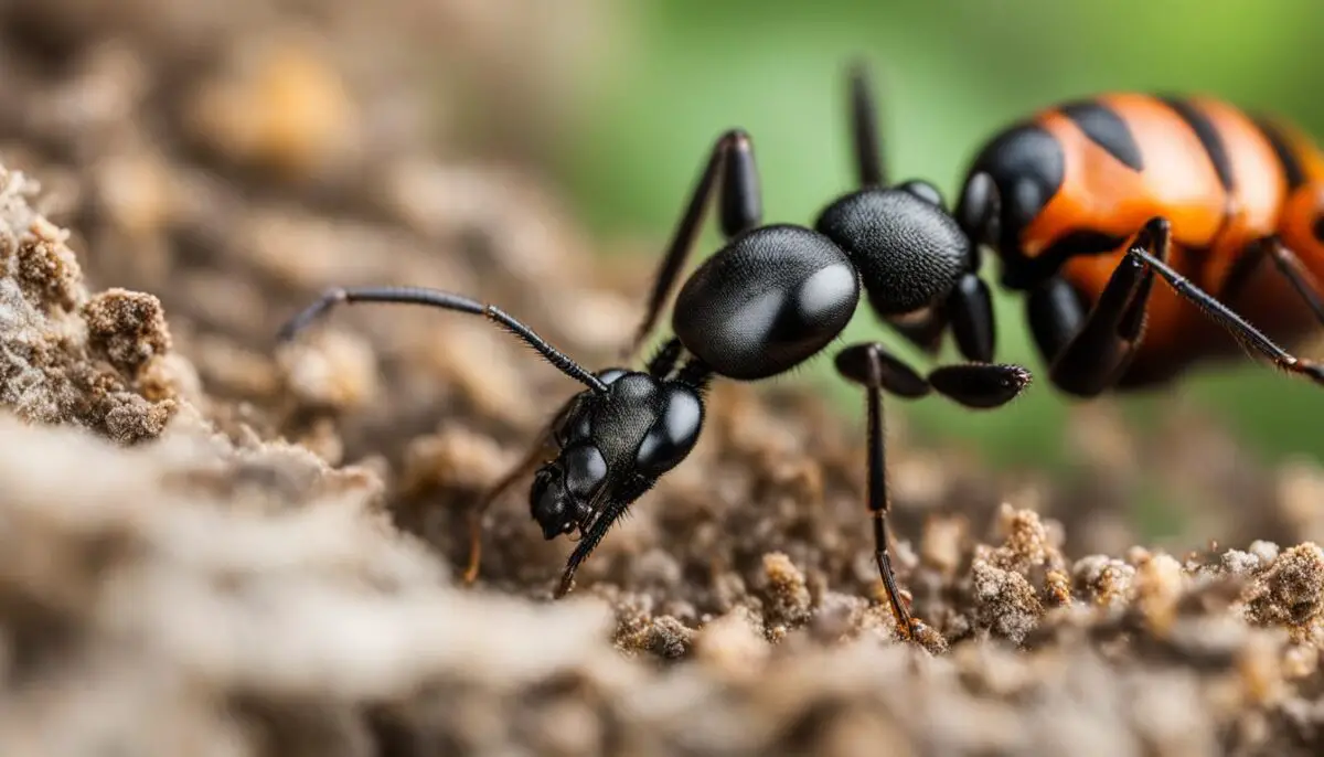 ants' sensory perception