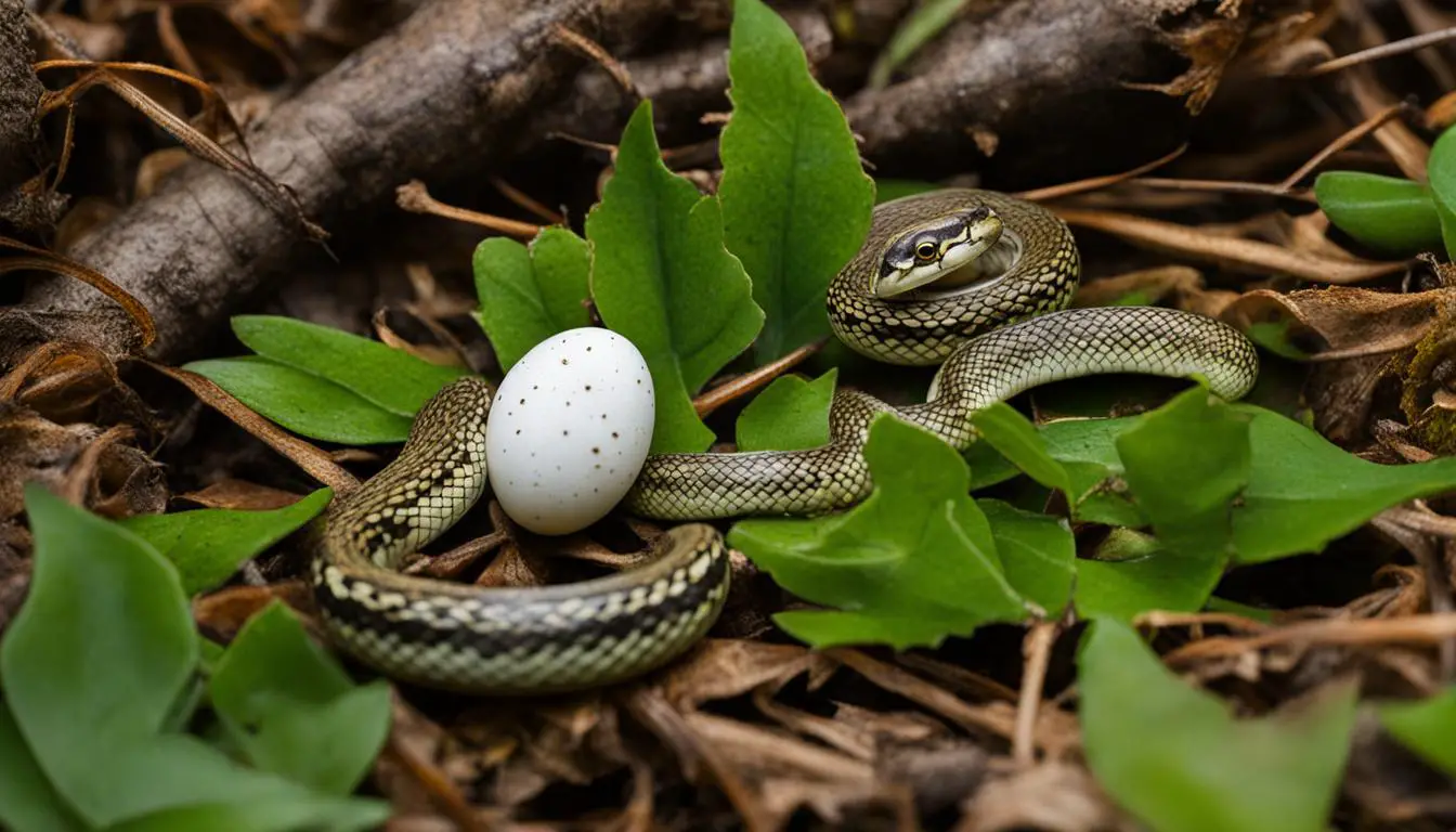 do garter snakes lay eggs
