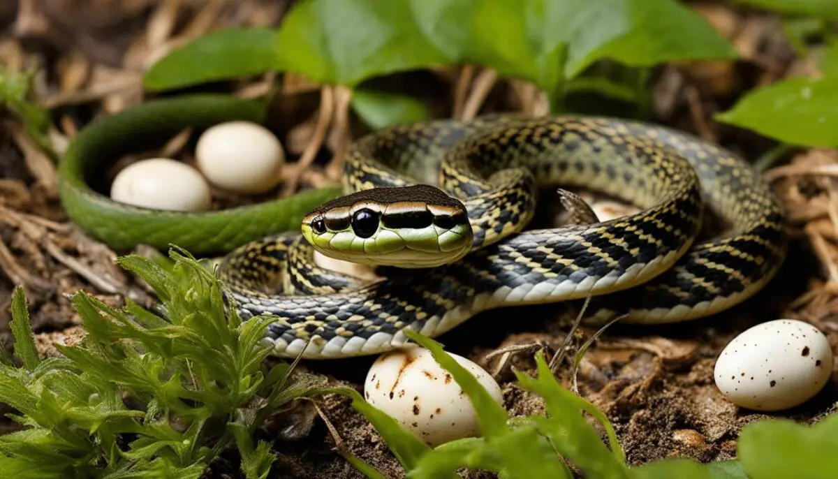 garter snake maternal behavior