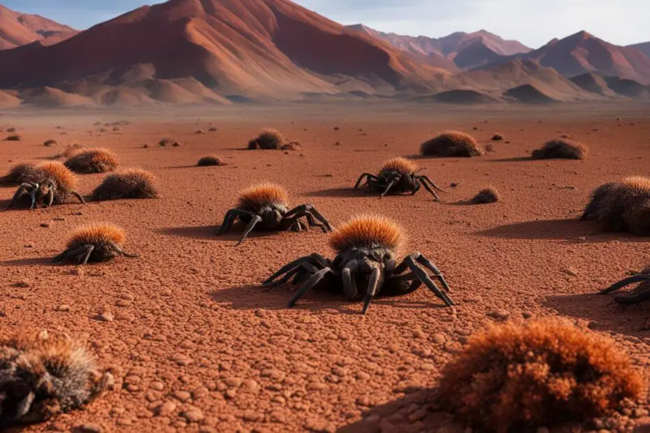 how many tarantulas are in australia