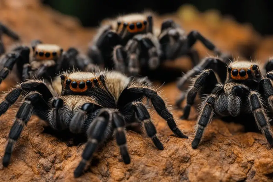 how many tarantulas can live together
