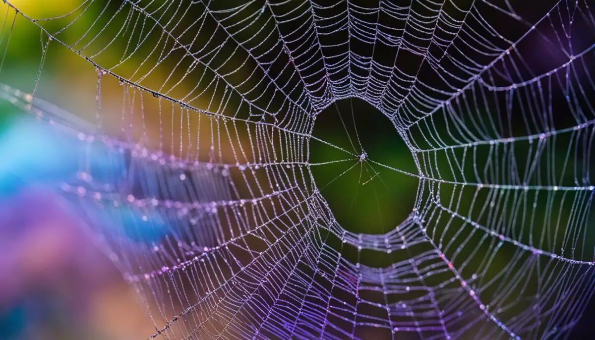 spider silk material