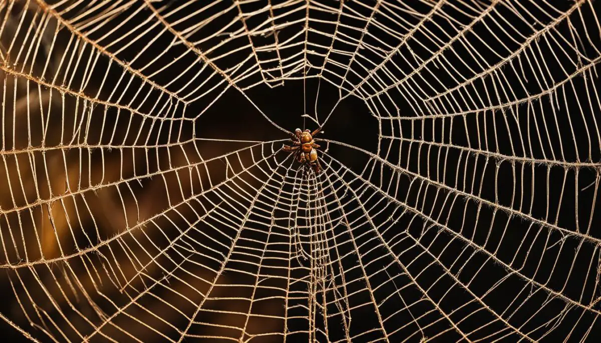 spider web construction