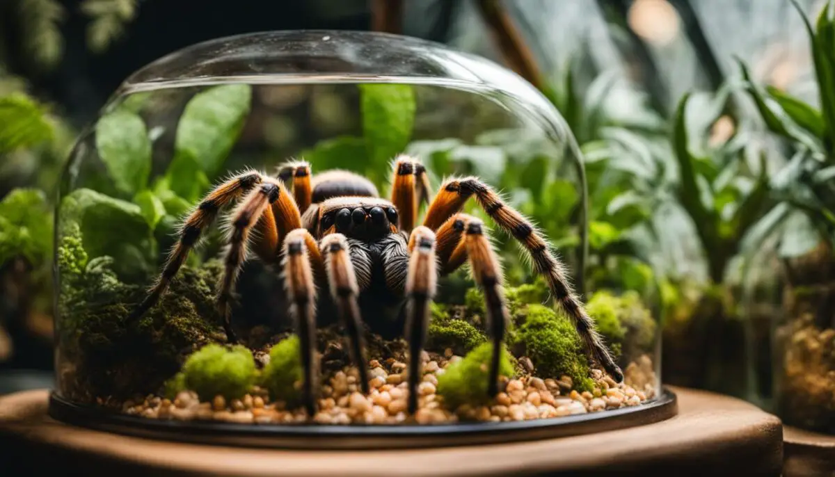 tarantula behavior and interaction
