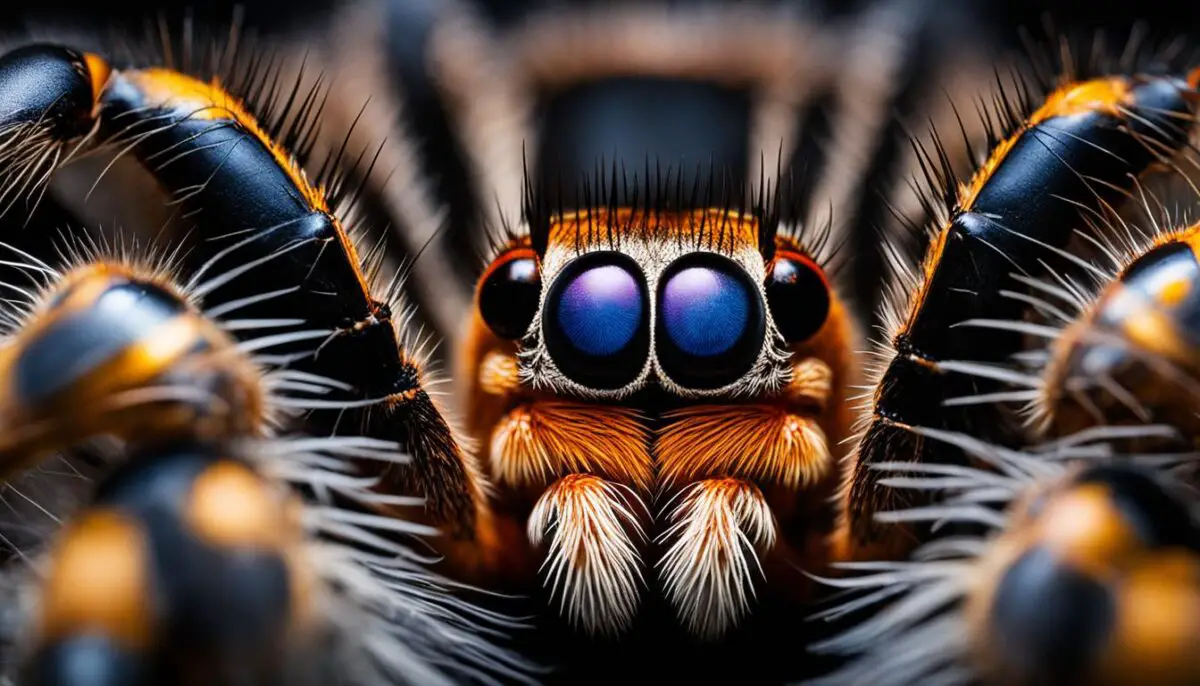 tarantula eye adaptations