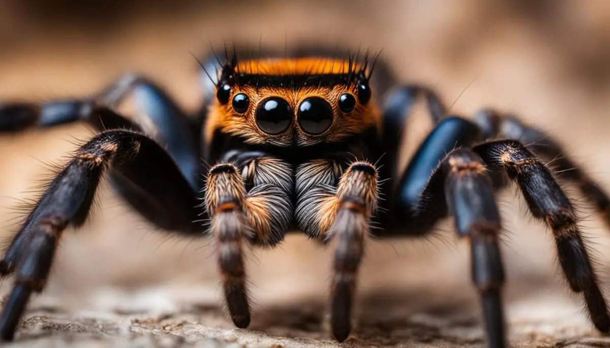 tarantula eyes