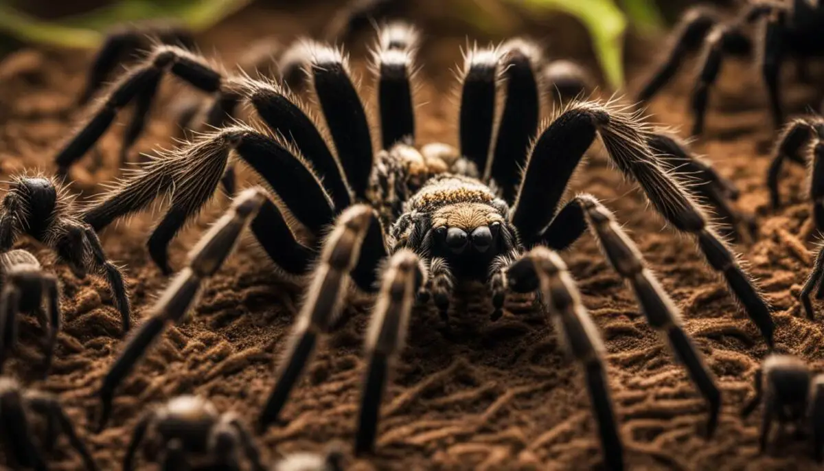 tarantula maternal behavior