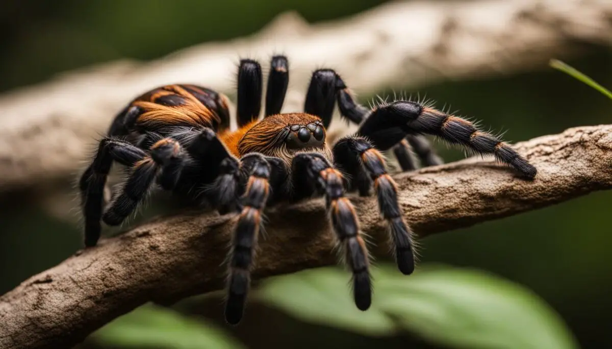 tarantula resting behavior