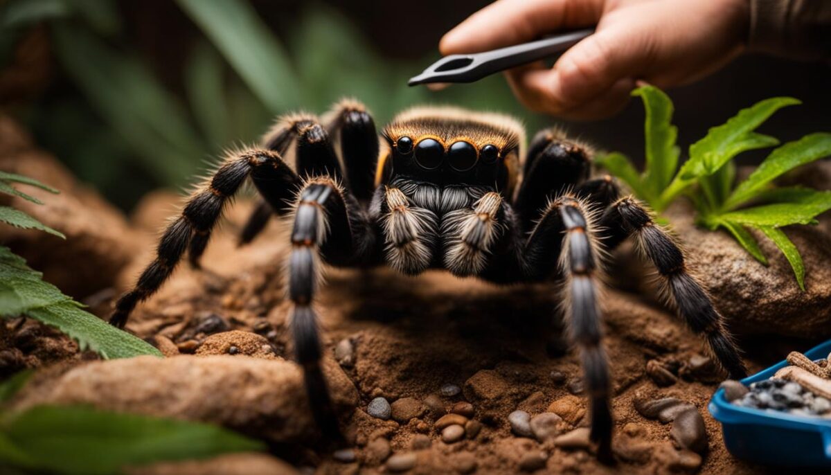tarantula safety image
