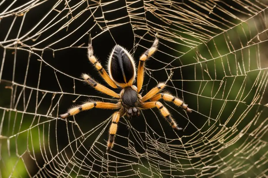 why do tarantulas make webs