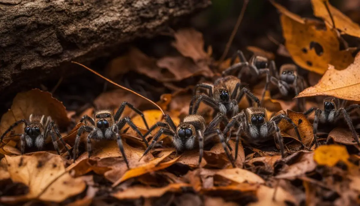 wolf spiders in Michigan