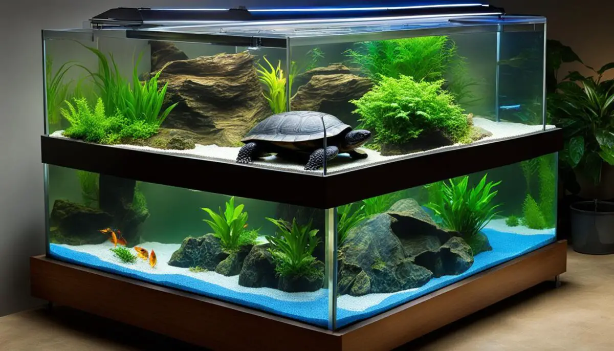 best turtle tank setup