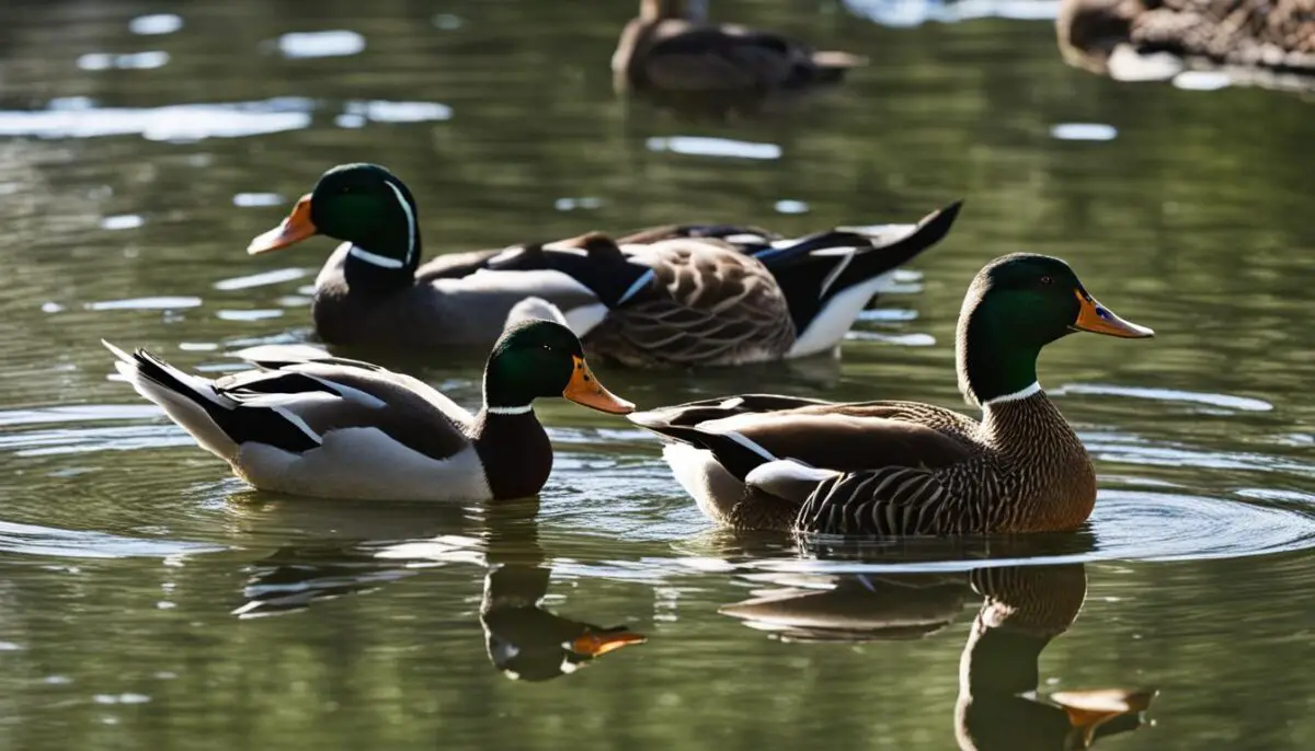 duck breeding behavior