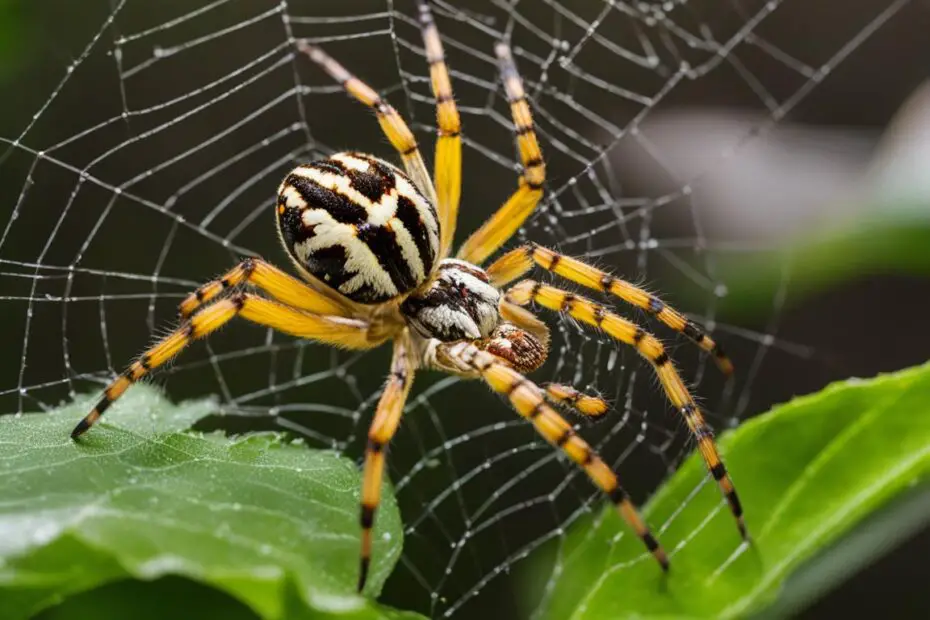 large garden spiders