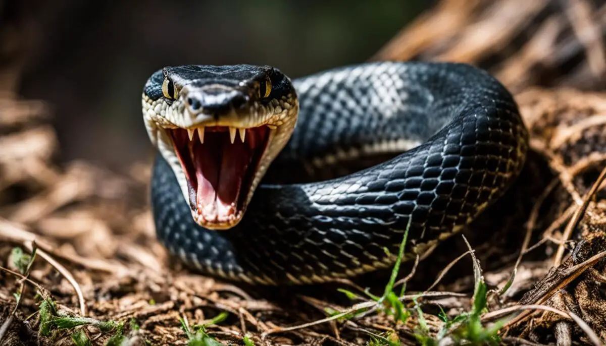 Predatory behavior of snakes