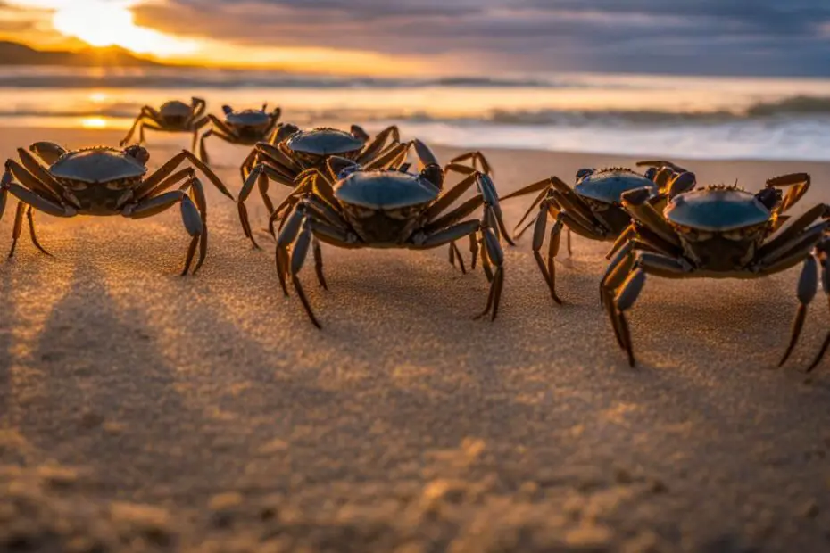 crabs with long legs